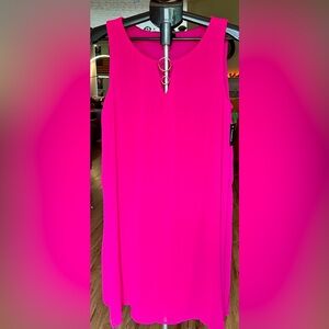 Tacera Elegant Pink Dress